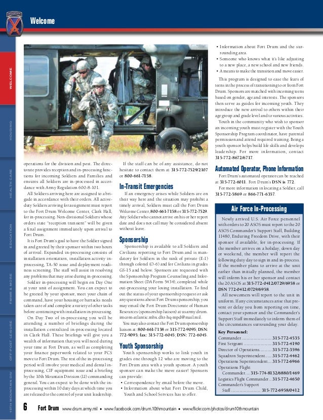Fort Drum Website >> Fort Drum Post Guide Fort Drum Website >> Fort Drum Post Guide