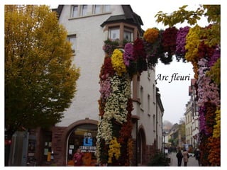 Arc fleuri 