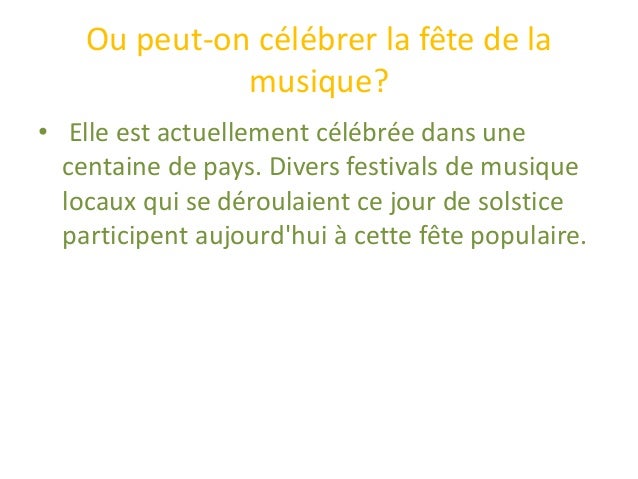 Fête de la musique