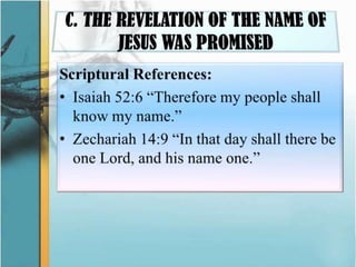names of jesus with references