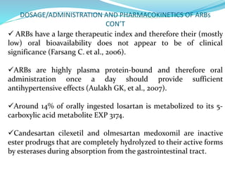 ARBs USE IN MANAGEMENT OF MYORCARDIAL INFARCTION | PPTX