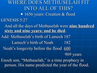 GOD`S ORDER AND SEQUENCE OF TIME | PPT