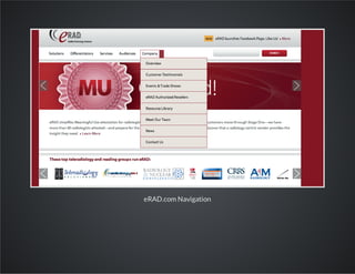 eRAD.com Navigation

 