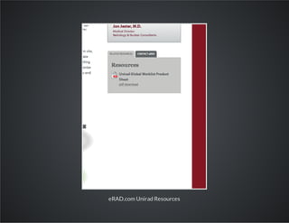 eRAD.com Unirad Resources

 