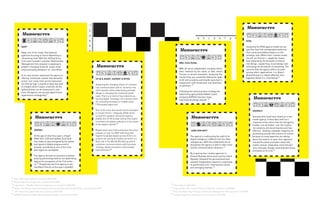 À                                                                                                                                                     Manoeuvres
               Manoeuvres                                                                       Á
                                                                                                Â                                                                                        ÈÉÊËÌÍÎÏ                                                     RHBKQNHR
              THBKQBHR                                                                          Ã                                                                                                                                                     R/ga

              RaPP                                                                              Ä                                                                                                                                                     Analyzing the R/GA agency model we can
                                                                                                                                                                      Manoeuvres                                                                      see that they first reintegrated media into
              Rapp, one of the major international
              agencies focusing on Direct Marketing is
                                                                                                Å                                                                                                                                                     their setup and added analytics on the
                                                                                                                                                                                                                                                      strategic side. Within their creative model
              reinventing itself. With the shifting focus
              of its work towards Customer Relationship
                                                                                                                                                                     RHBKWBHR                                                                         the old art director + copywriter teams
                                                                                                                                                                                                                                                      was replaced by the disciples of interac-
              Management the company is adopting to                                                                                                                  bbh, Kolle Rebbe                                                                 tion design, copywriting, visual design and
              people’s changing financial, meda, shop-                                                    Manoeuvres                                                 BBh set up an independent company within
                                                                                                                                                                                                                                                      technology at the bottom of everything. The
              ping and buying behaviour on- and offline.                                                                                                                                                                                              services that the agency offers includes
                                                                                                                                                                     their network by the name of ZAG, which
              in its new mission statement the agency is                                                  RHBKQNHR                                                   focuses on brand innovation. Analyzing the
                                                                                                                                                                     market they are constantly looking for gaps
                                                                                                                                                                                                                                                      among others applications (i.e. Nike+),
                                                                                                                                                                                                                                                      Brand Design (i.e. Nokia viNe) but also
              offering ‘emotional creative that demands                                                   CP+b & daddy, saPieNT & NiTRO                                                                                                               digitalize Retail (i.e. Club Nokia).95
              action’ and ‘action that can be measured’.                                                                                                             to fill with products and brands launched in
              its internal logic is based on data that lead                                                                                                          cooperation with production and distributi-
                                                                                                          Analyzing the changing nature of commer-                   on partners. 91
              to insights which inspire creativity. As the                                                cial communication and its ‘factories’ the
              gathered data can be measured in real-                                                      shift towards online advertising and web
              time, the agency can quickly adjust brand                                                                                                              Following the same business strategy the
                                                                                                          design is changing the industrial lands-                   advertising agency Kolle Rebbe‘s plant
              experiences strategically.87                                                                cape. There is a trend of big networks ac-
                                                                                                          quiring digital ‘hotshops’ (an industry word
                                                                                                                                                                     company KOReFe has won many
                                                                                                                                                                     international design awards. 92
                                                                                                                                                                                                                                                             Manoeuvres
                                                                                                          for innovative boutique to middle-sized
                                                                                                          (150 people) agencies).
                                                                                                                                                                                                                                                             RHBLQBHR
                                                                                                          One of the most discussed recent examples                                                                                                          aNOMaly
                                                                                                          is Crispin Porter + Bogusky (USA) which
                                                                                                          turned the swedish interactive agency
                              Manoeuvres                                                                  Daddy into CP+B europe and by that hopes                                 Manoeuvres                                                                Anomaly bills itself very clearly as a new
                                                                                                                                                                                                                                                             model agency. it describes itself as a
                                                                                                          to enhance its global indluence in the share                                                                                                       response to the notion that the old agency
                              RHBKWBHR                                                                    of the digital market.89
                                                                                                                                                                                   RJBKQBHR                                                                  models ’are all broken’ and ’the traditio-
                                                                                                                                                                                                                                                             nal solutions are becoming less and less
                             dROga5                                                                       Maybe even more interesting was the press                                JuNg vON MaTT                                                             effective’. Quoting campaign magazine its
                                                                                                          release on July 1st 2009 informing that                                                                                                            positioning sounds like a bunch of cliches,
                             At the age of only three years, droga5                                       Sapient (a global digital service firm) is to                            The agency is reallocating the staff of its                               because so many agencies are talking
                             (New york, USA and Sydney, Australia)                                        acquire the young but highly succesful (i.e.                             digital subagency JvM/next into the other                                 about the need to re-gear their approach
                             has made its way energized by the power                                      Best Job in the World) NitroGroup which                                  subagencies. With the established mix of                                  around the same principles: ideas-led,
                             and speed of digital progress and is                                         combines communications with business                                    disciplines the agency is able to offer more                              media-neutral, integrated, multi-discipli-
                             already considered as one of the most                                        strategy, digital innovation and branded                                 holistic communication solutions.93                                       nary. Anomaly, though, launched with these
                             best agencies worldwide.                                                     entertainment.90                                                                                                                                   principles at its core.96
                                                                                                                                                                                   By acquiring two creative agencies in
                             The agency focuses on business sustaina-                                                                                                              Poland (Grandes Kochones) and the Czech
                             bility by positioning itself as ‘an advertising                                                                                                       Republic (Kaspen) the german/austrian/
                             agency for companies of the 21st centu-                                                                                                               swedish independent network is improving
                             ry’.88 Droga5 was the first agency to win                                                                                                             its performance for international clients
                             two Black Pencils at this year‘s DandAD.                                                                                                              and emerging markets.94



87
     Rapp <http://rapp.com/home> accessed on 02.03.2009
88
     Droga5 <http://www.droga5.com> accessed on 13.03.2009
89                                                                                                                                                        93
     Crispin Porter + Bogusky <http://www.cpbgroup.com> accessed on 20.09.2009                                                                                 Ulmer, Jung von Matt/Alster
90                                                                                                                                                        94
     Sapient - Press Release <http://www.sapient.com/en-us/news/Press-Releases/a1024.html> accessed on 20.06.2009                                              Jung von Matt, News <http://www.jvm.com/de/news> accessed on 25.09.2009
91                                                                                                                                                        95
     ZAG <http://www.zaginvention.com> accessed on 28.02.2009                                                                                                  RGA, Our Model <http://www.rga.com/#/section=offering/article=109> accessed on 15.09.2009
92                                                                                                                                                        96
     KOREFE <http://www.kolle-rebbe.de/de/agentur/korefe> accessed on 30.03.2009                                                                               Anomaly <http://www.anomalynyc.com/> accessed on 23.02.2009
 
