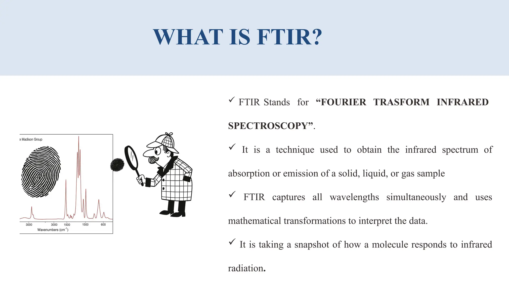 Bioinstrumentation Ftir Spectrometer Pptx
