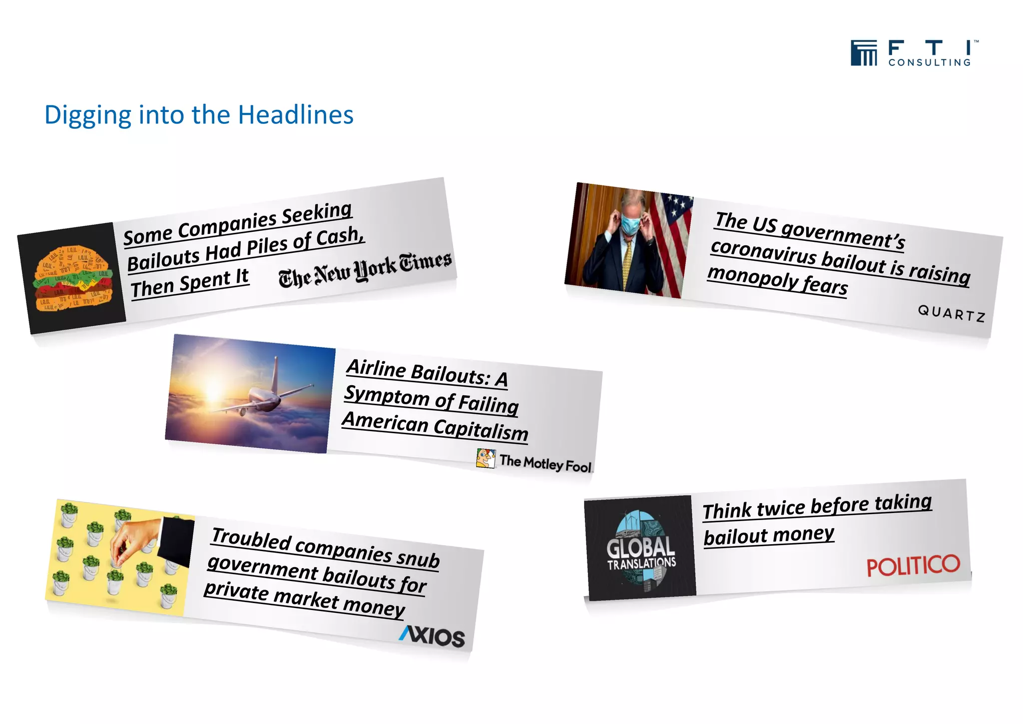 Digging into the Headlines
 