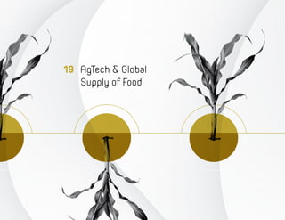 19 AgTech  Global
Supply of Food
 