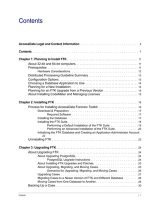 Ftk install guide | PDF