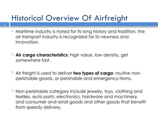 FTM 2305 Air of logistics and supply chain management | PPT