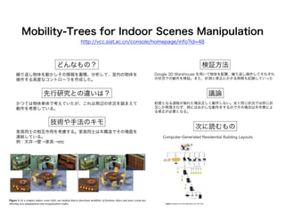 Mobility Tree #FTMA15 第二回課題 仏・人間コース サーベイ | PDF