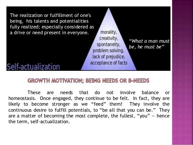 Abraham Maslow The Humanistic Psychology