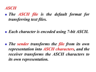 FILE TRANSFER PROTOCOL (FTP) | PDF