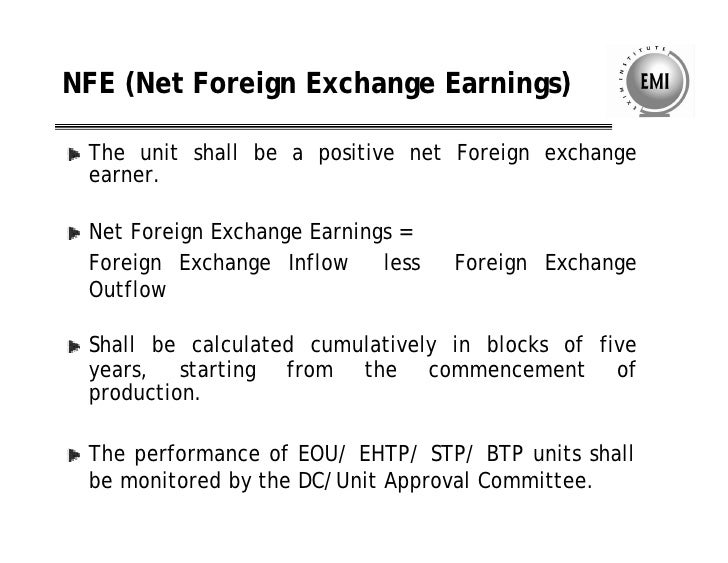 Foreign exchange revenue