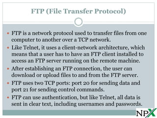 FTP & TFTP | PPTX