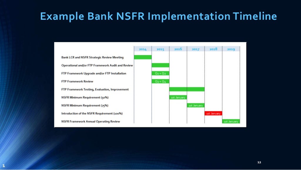 Basel III NSFR Liquidity Framework Theoretical Implementation Requir…
