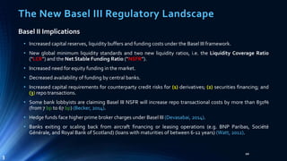 Basel III NSFR Liquidity Framework: Practical Implementation ...