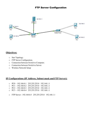 Ftp server | PDF | Computer Networking | Computing