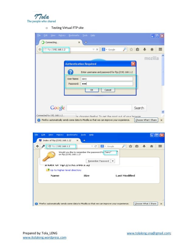 ftp server linux