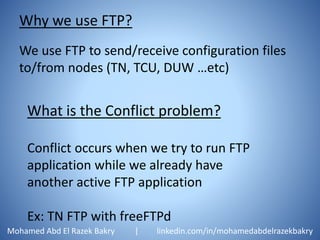 Ftp Conflict Troubleshooting Mini Link Tn Ftp Ppt Ftp Conflict Troubleshooting Mini Link Tn Ftp Ppt