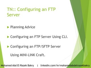 Ftp Conflict Troubleshooting Mini Link Tn Ftp Pdf Ftp Conflict Troubleshooting Mini Link Tn Ftp Pdf