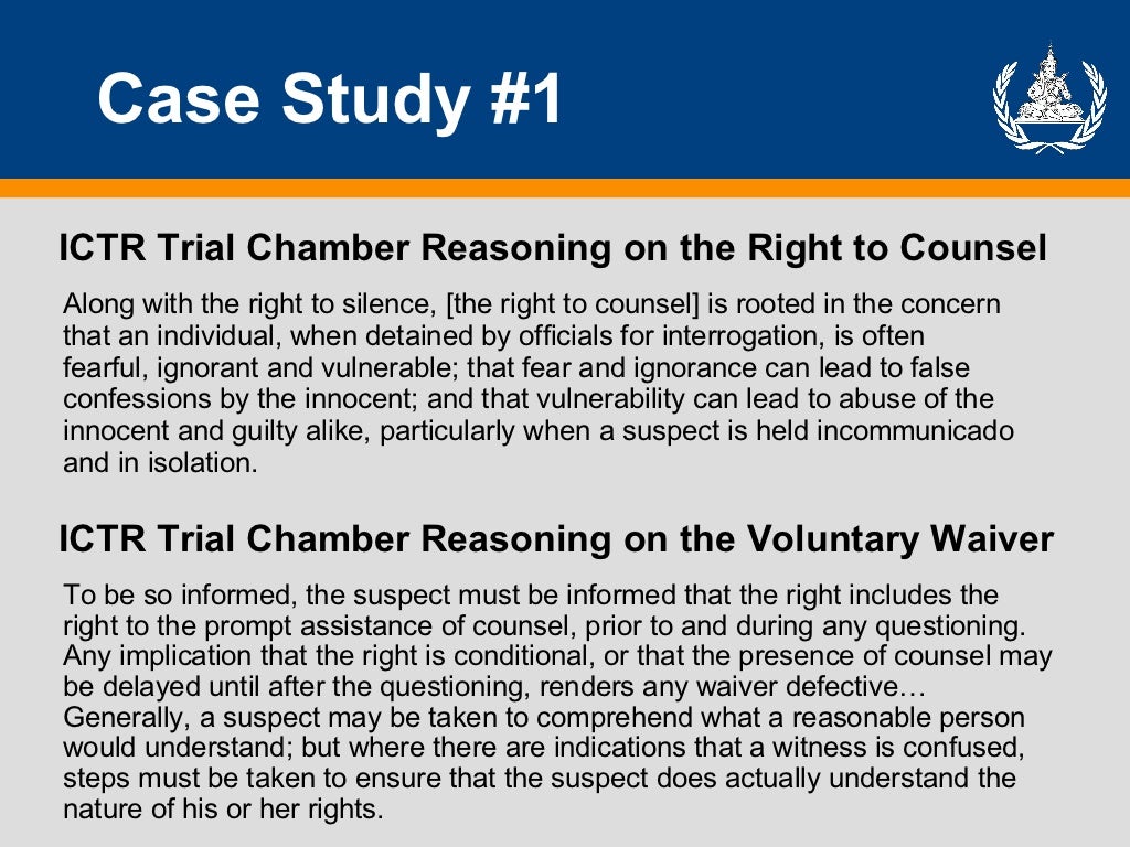 Fair Trial Rights Club Seminar 2