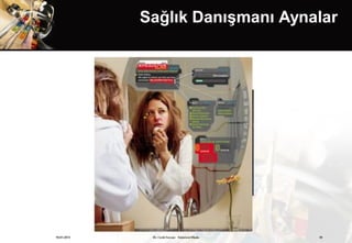 Sağlık Danışmanı Aynalar




19.01.2013    Dr. Cenk Tezcan Fütürizm Okulu   39
 