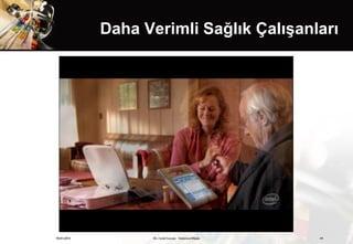 Daha Verimli Sağlık Çalışanları




19.01.2013         Dr. Cenk Tezcan Fütürizm Okulu   41
 