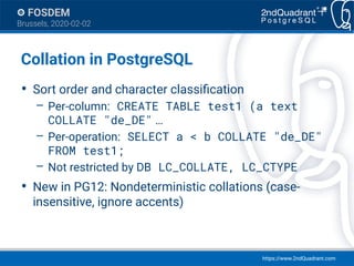The State of (Full) Text Search in PostgreSQL 12
