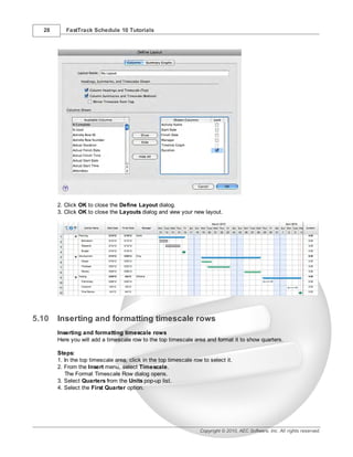 Fast Track Tutorial FastTrack Schedule 10 Tutorials | PDF
