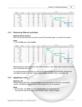 Fast Track Tutorial FastTrack Schedule 10 Tutorials | PDF