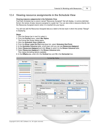 Fast Track Tutorial FastTrack Schedule 10 Tutorials | PDF