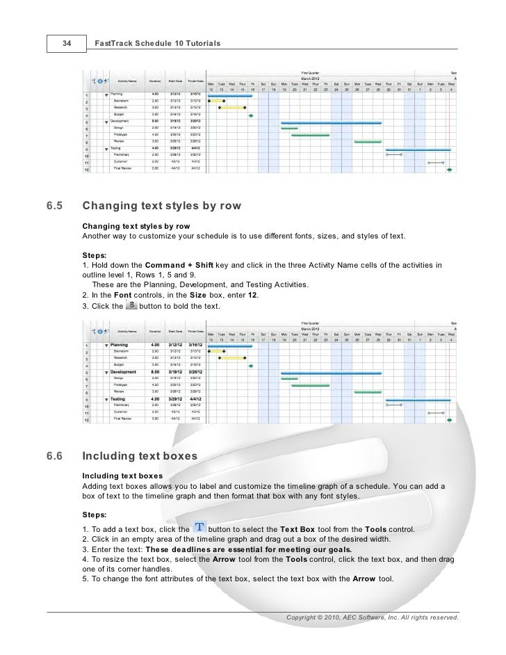 fasttrack schedule 4