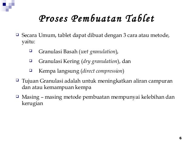 GRANULASI BASAH GRANULASI BASAH