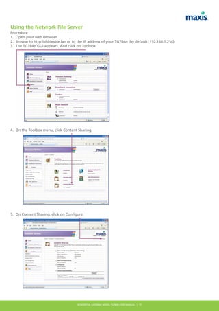 Ftth residential-wifi-modem-guide | PDF
