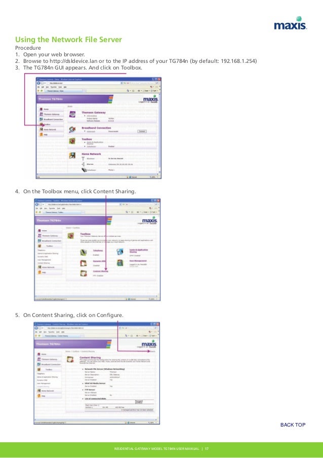 Ftth residentialwifimodemguide