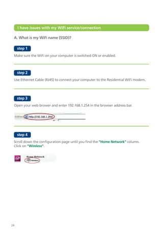 Maxis Fibre Internet FTTH Self Help Guide | PDF