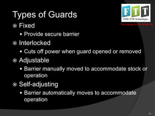 Ftt machine safety | PPTX