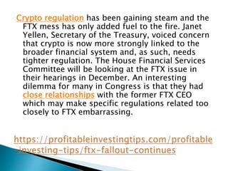 FTX Fallout Continues | PPTX