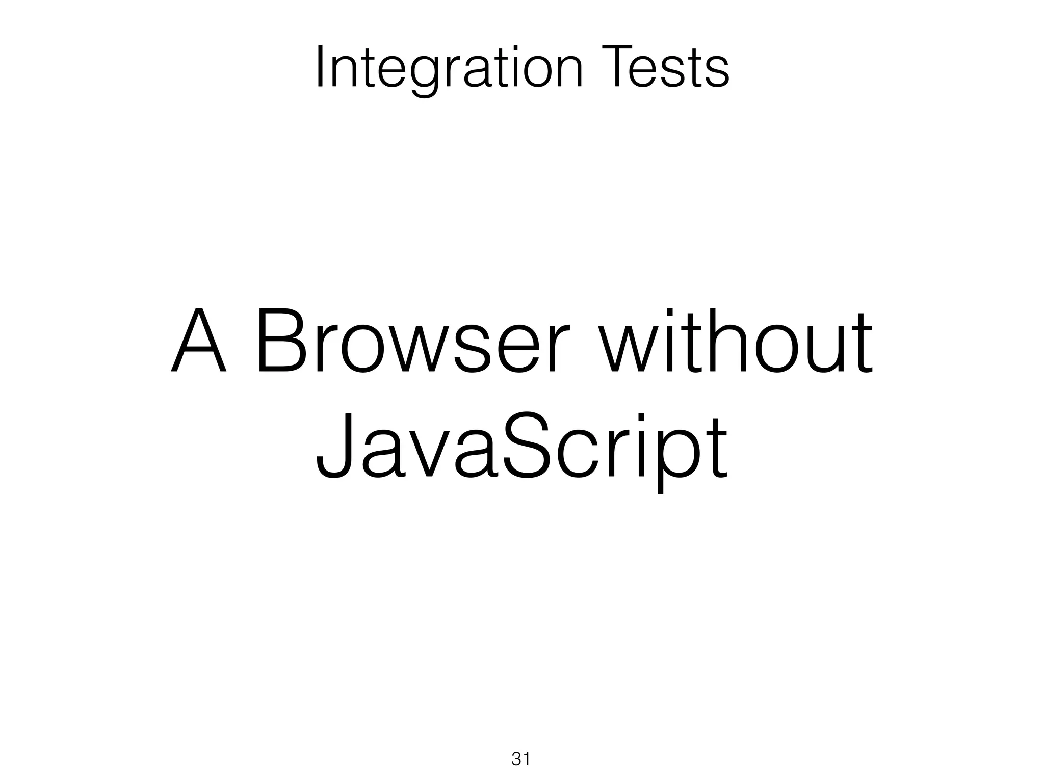 31
Unit Tests - Actions
describe(‘Action', () => {
beforeEach(() => {
fluxContext = createMockActionContext();
sinon.stub(fluxContext, 'dispatch');
});
 