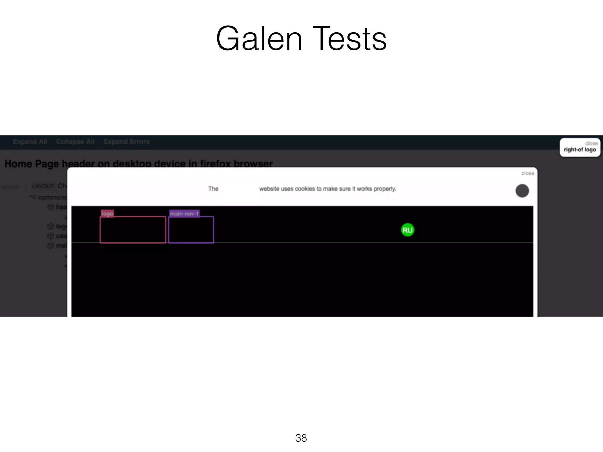 38
A Browser without
JavaScript
Integration Tests
 