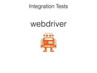 30
Unit Tests - Actions
var Action = (context, payload) => {
return Service.method(payload)
.then((data) => {
context.dispatch('SUCCESS', data);
})
.catch((error) => {
context.dispatch('ERROR', error);
});
};
module.exports = Action;
 