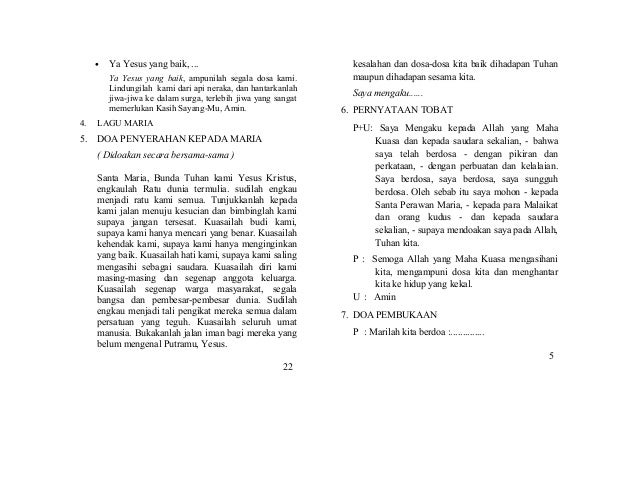 Buku doa rosario pdf