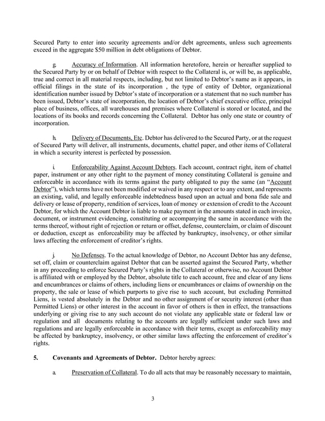 FUBO Secured Promissory Note CENTURY Security Agreement (fully