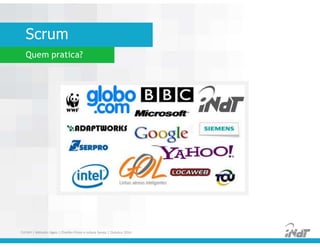 Scrum
Quem pratica?
FUCAPI | Métodos Ágeis | Charlles Pinon e Juliana Serejo | Outubro 2014
 