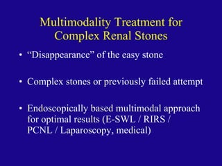 Retrograde Intrarenal Ureteroscopic Surgery (RIRS) | PPT