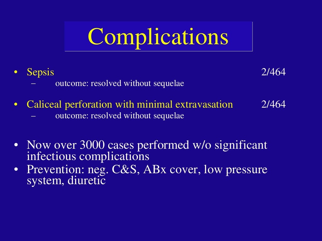 Retrograde Intrarenal Ureteroscopic Surgery (RIRS)