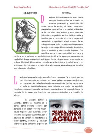 MALTRATO EN LA MUJER