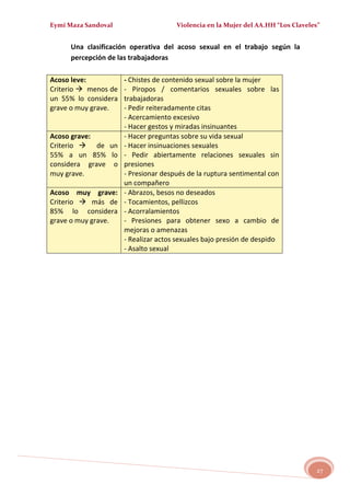 MALTRATO EN LA MUJER