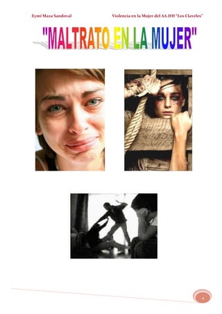 MALTRATO EN LA MUJER